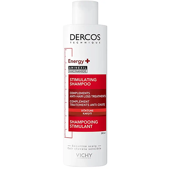 Vichy Dercos Energy+ Stimulating Shampoo - Dökülme Karşıtı Saç Bakım Şampuanı 200ml - 1