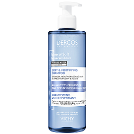 Vichy Dercos Mineral Soft Shampoo - Günlük Kullanım Şampuanı 400ml - Vichy