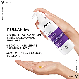 Vichy Dercos Neogenic Şampuan - Yoğunlaştırıcı Saç Bakım Şampuanı 400ml - 4