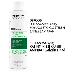 Vichy Dercos PSOlution Shampoo - Kepek Karşıtı Bakım Şampuanı 200ml - 3