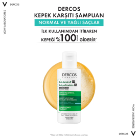 Vichy Dercos Shampoo - Yağlı Saç Kepek Karşıtı Şampuan 75ml - 3