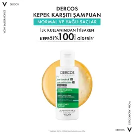 Vichy Dercos Shampoo - Yağlı Saç Kepek Karşıtı Şampuan 75ml - 3