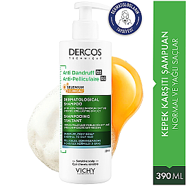 Vichy Dercos Shampoo - Yağlı Saçlar İçin Kepek Karşıtı Şampuan 390ml - 3