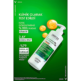 Vichy Dercos Shampoo - Yağlı Saçlar İçin Kepek Karşıtı Şampuan 390ml - 6