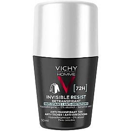 Vichy Homme Invisible Resist Dermo Detranspirant - Terleme Karşıtı Deodorant 50ml - Vichy