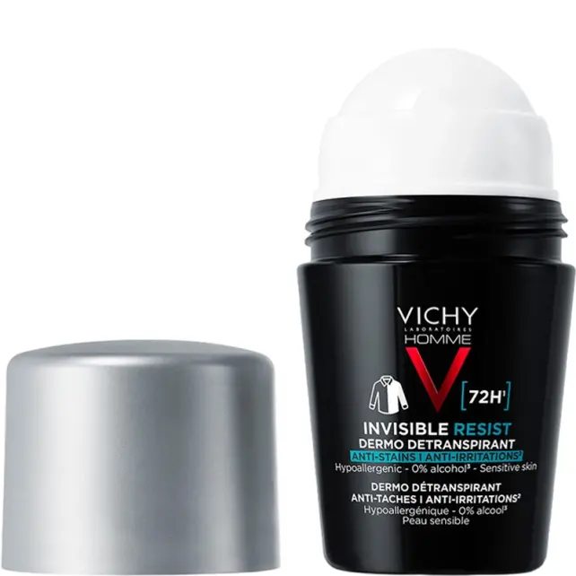 Vichy Homme Invisible Resist Dermo Detranspirant - Terleme Karşıtı Deodorant 50ml - 2