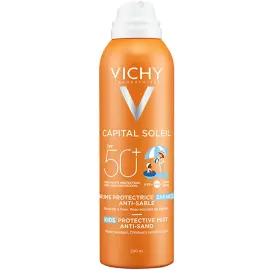 Vichy Ideal Soleil Childiren SPF 50+ Çocuklar İçin Güneş Koruyucu Sprey 200ml - Vichy