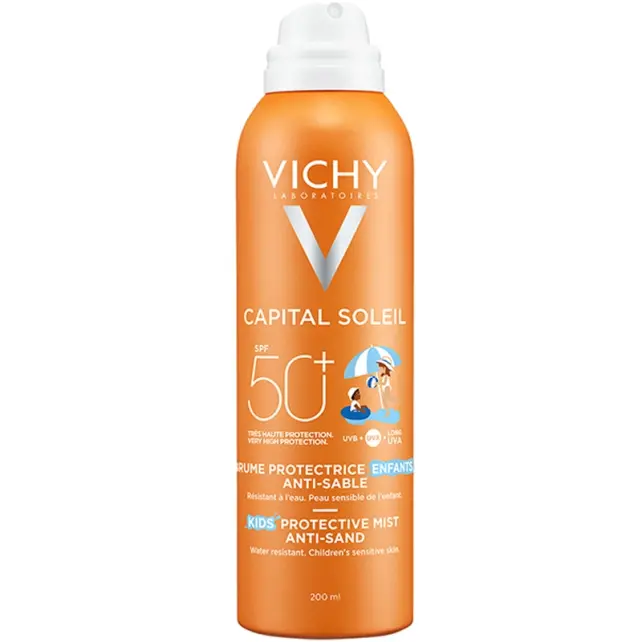 Vichy Ideal Soleil Childiren SPF 50+ Çocuklar İçin Güneş Koruyucu Sprey 200ml - 1