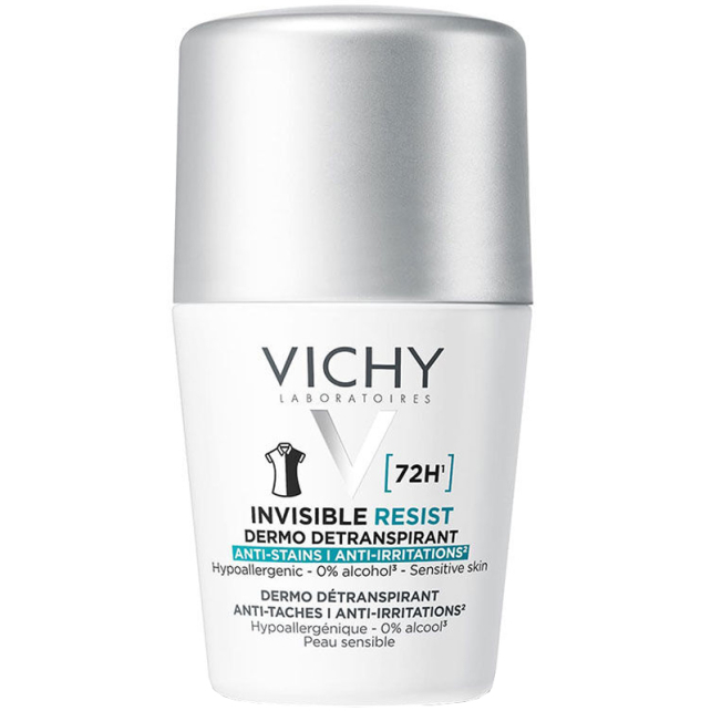 Vichy Invisible Resist Dermo Detranspirant - Terleme Karşıtı Deodorant 50ml - 1
