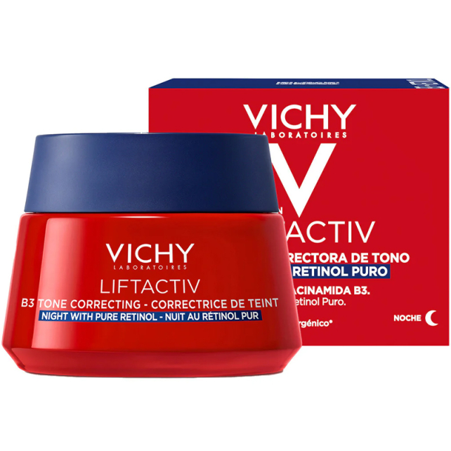 Vichy Liftactiv B3 Tone Correcting Night - Retinol Gece Kremi 50ml - 2