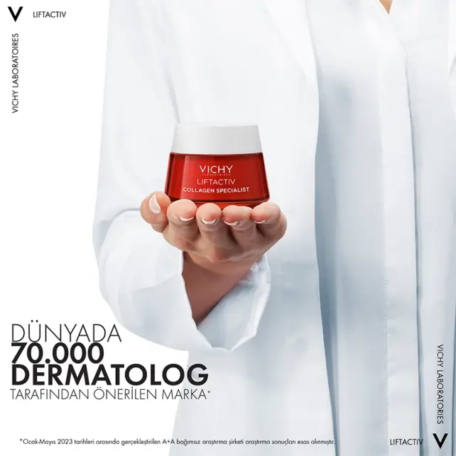 Vichy Liftactiv Collagen Day Cream - Kolajen Gündüz Kremi 50ml - 5