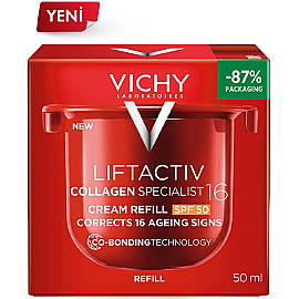 Vichy Liftactiv Collagen Specialist 16 Anti-Aging Day Cream Refill - Yaşlanma Karşıtı Gündüz Kremi 50ml - Vichy