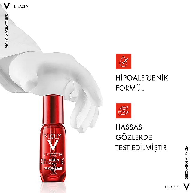 Vichy Liftactiv Collagen Specialist 16 Eye - Göz Çevresi Serumu 15ml - 8