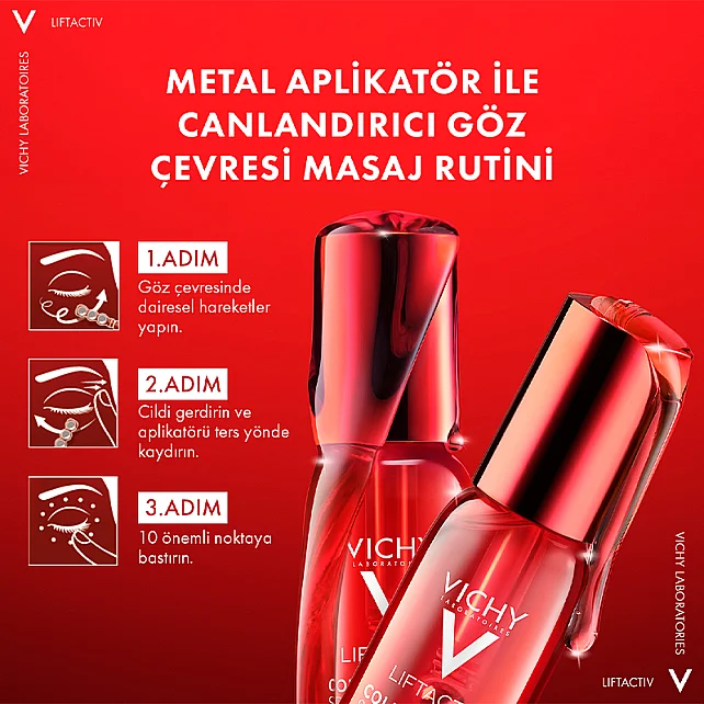 Vichy Liftactiv Collagen Specialist 16 Eye - Göz Çevresi Serumu 15ml - 6