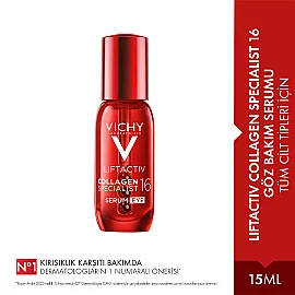 Vichy Liftactiv Collagen Specialist 16 Eye - Göz Çevresi Serumu 15ml - 10