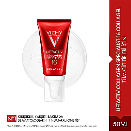 Vichy Liftactiv Collagen Specialist 16 Glow Boosting Gel Aydınlatıcı Etkili Jel 50ml - 8