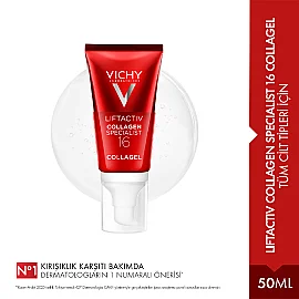 Vichy Liftactiv Collagen Specialist 16 Glow Boosting Gel Aydınlatıcı Etkili Jel 50ml - 8