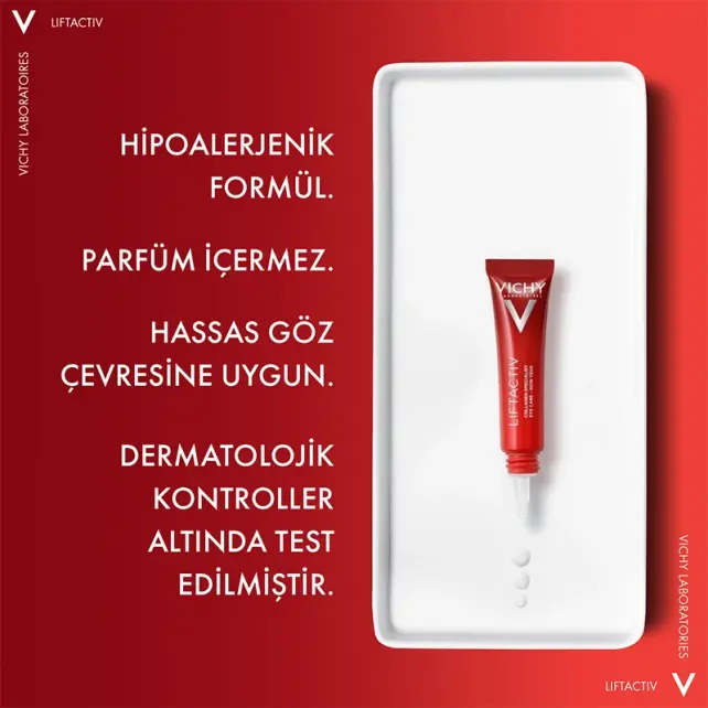 Vichy Liftactiv Collagen Specialist - Göz Çevresi Bakım Kremi 15ml - 6