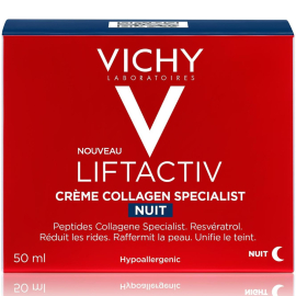 Vichy Liftactiv Collagen Specialist - Yaşlanma Karşıtı Gece Bakım Kremi 50ml - 4