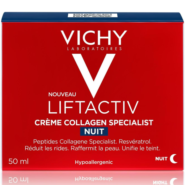 Vichy Liftactiv Collagen Specialist - Yaşlanma Karşıtı Gece Bakım Kremi 50ml - 4