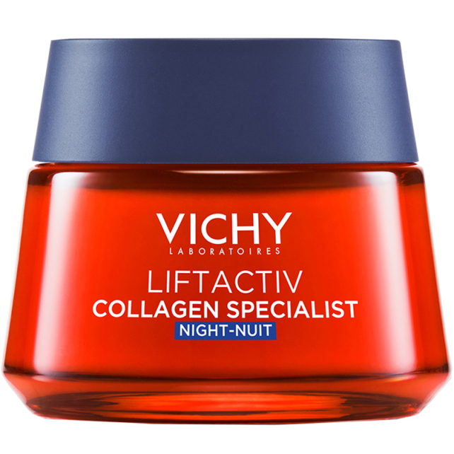 Vichy Liftactiv Collagen Specialist - Yaşlanma Karşıtı Gece Bakım Kremi 50ml - 1