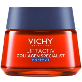 Vichy Liftactiv Collagen Specialist - Yaşlanma Karşıtı Gece Bakım Kremi 50ml - 1
