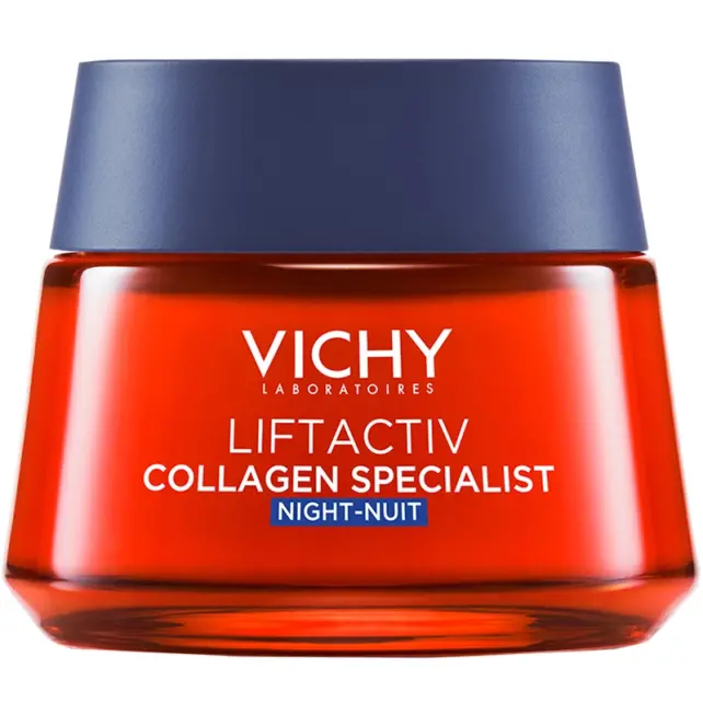 Vichy Liftactiv Collagen Specialist - Yaşlanma Karşıtı Gece Bakım Kremi 50ml - 1