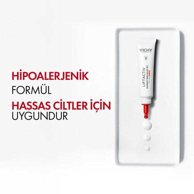 Vichy Liftactiv Pigment Specialist B3 SPF50+ Leke Karşıtı Göz Çevresi Bakım Kremi 15ml - 5