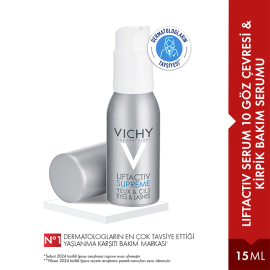 Vichy Liftactiv Serum 10 Göz Çevresi ve Kirpik Serumu 15 ml - 2