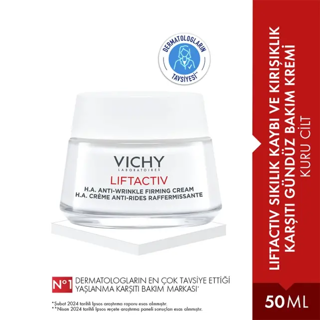 Vichy Liftactiv Supreme Cream PS - Yaşlanma Karşıtı Bakım Kremi 50ml - 2