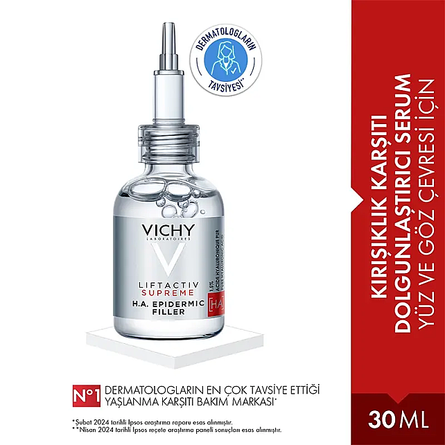 Vichy Liftactiv Supreme H.A Epidermic Filler Serum 30ml - 2