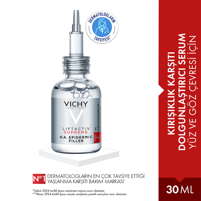 Vichy Liftactiv Supreme H.A Epidermic Filler Serum 30ml - 2