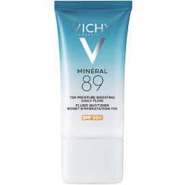 Vichy Mineral 89 72H Moisture Boosting Daily Fluid SPF 50+ Günlük Nemlendirici Bakım Kremi 50ml - Vichy