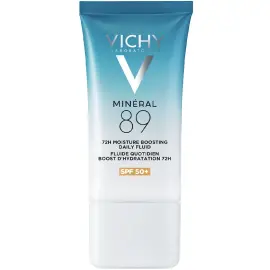 Vichy Mineral 89 72H Moisture Boosting Daily Fluid SPF 50+ Günlük Nemlendirici Bakım Kremi 50ml - Vichy