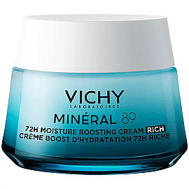 Vichy Mineral 89 72H Moisture Boosting Rich Cream - Nemlendirici Bakım Kremi 50ml - Vichy