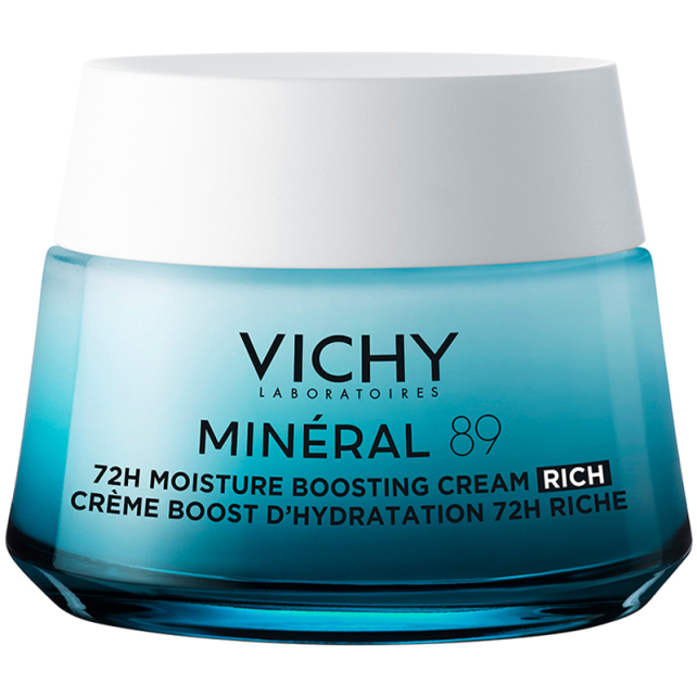 Vichy Mineral 89 72H Moisture Boosting Rich Cream - Nemlendirici Bakım Kremi 50ml - 1