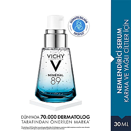 Vichy Mineral 89% Mineralizing Water Hyaluronic Acid Serum 30ml - 2