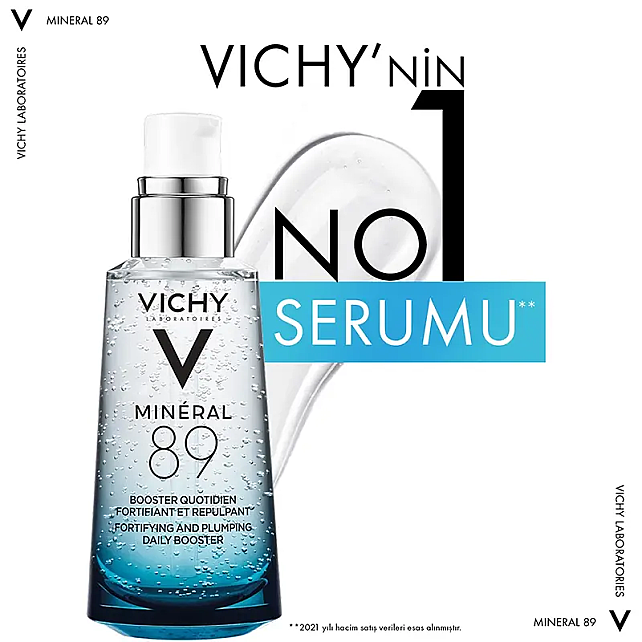 Vichy Mineral 89% Mineralizing Water Hyaluronic Acid Serum 50ml - 4