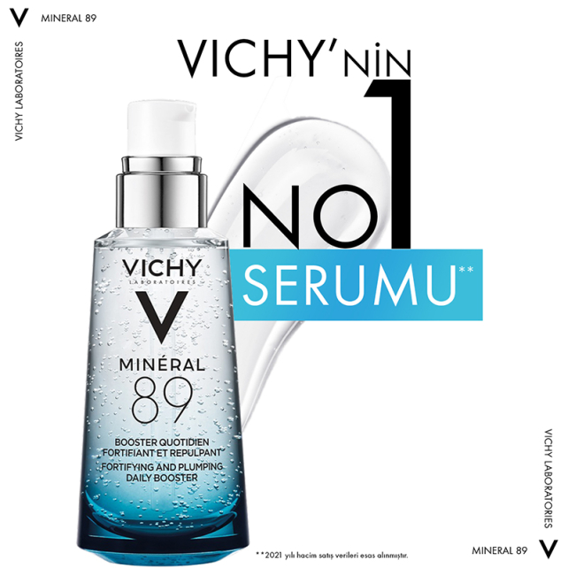 Vichy Mineral 89% Mineralizing Water Hyaluronic Acid Serum 50ml - 4