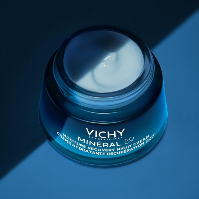 Vichy Mineral 89 Moisture Recovery Night Cream - Nemlendirici ve Onarıcı Etkili Gece Bakım Kremi 50ml - 4