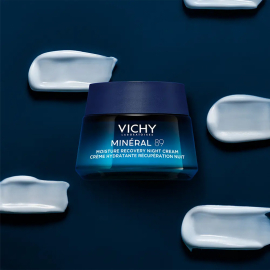 Vichy Mineral 89 Moisture Recovery Night Cream - Nemlendirici ve Onarıcı Etkili Gece Bakım Kremi 50ml - 5