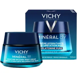 Vichy Mineral 89 Moisture Recovery Night Cream - Nemlendirici ve Onarıcı Etkili Gece Bakım Kremi 50ml - 2