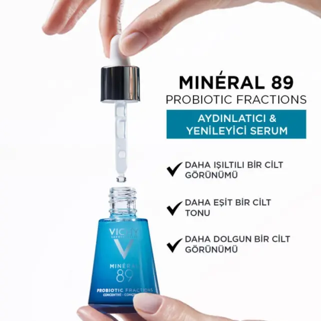 Vichy Mineral 89 Probiyotik Cilt Bakım Serumu 30ml - 3