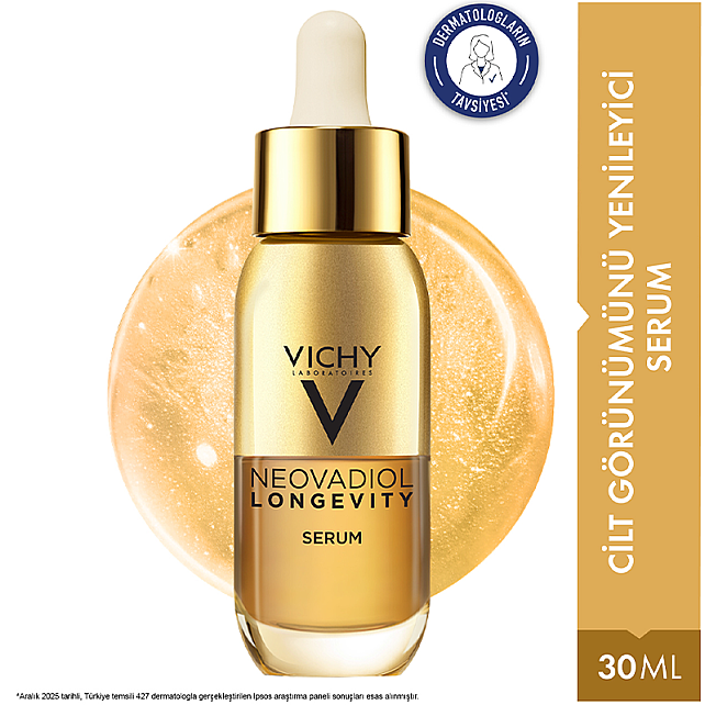 Vichy Neovadiol Longevity Regenerating - Yaşlanma Karşıtı Bakım Serumu 30ml - 2