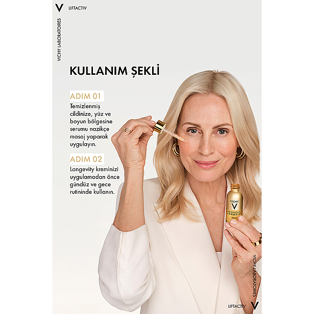 Vichy Neovadiol Longevity Regenerating - Yaşlanma Karşıtı Bakım Serumu 30ml - 6