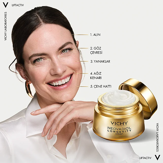 Vichy Neovadiol Longevity Revolumizing Cream - Yaşlanma Karşıtı Yüz Kremi 50ml - 2