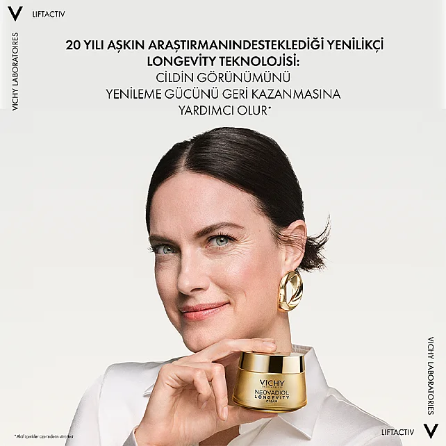 Vichy Neovadiol Longevity Revolumizing Cream - Yaşlanma Karşıtı Yüz Kremi 50ml - 4