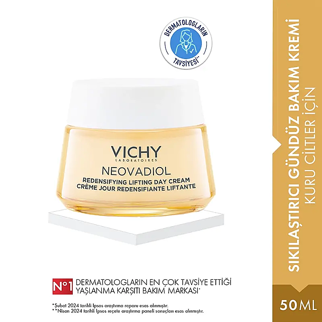Vichy Neovadiol Peri-Menopause Dry Skin Anti-Aging Gündüz Bakım Kremi 50ml - 2