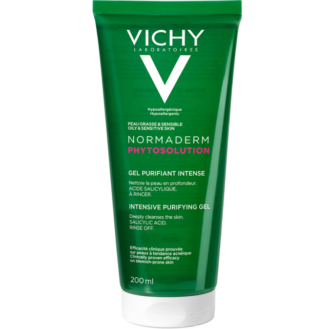 Vichy Normaderm Phytosolution Intensive Purifying Gel - Temizleyici Jel 200ml - 1