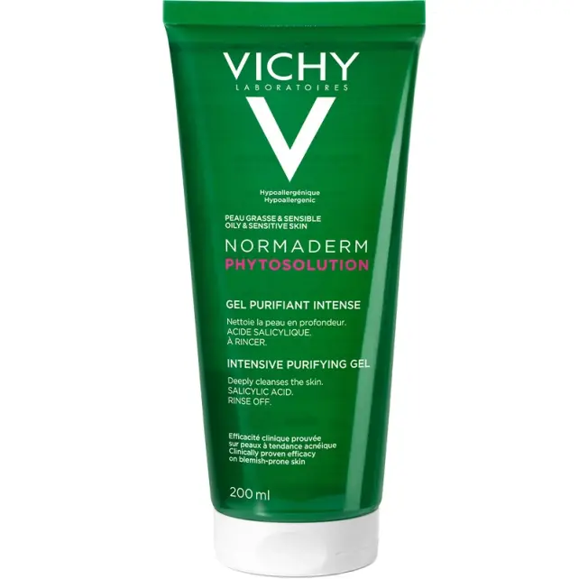 Vichy Normaderm Phytosolution Intensive Purifying Gel - Temizleyici Jel 200ml - 1